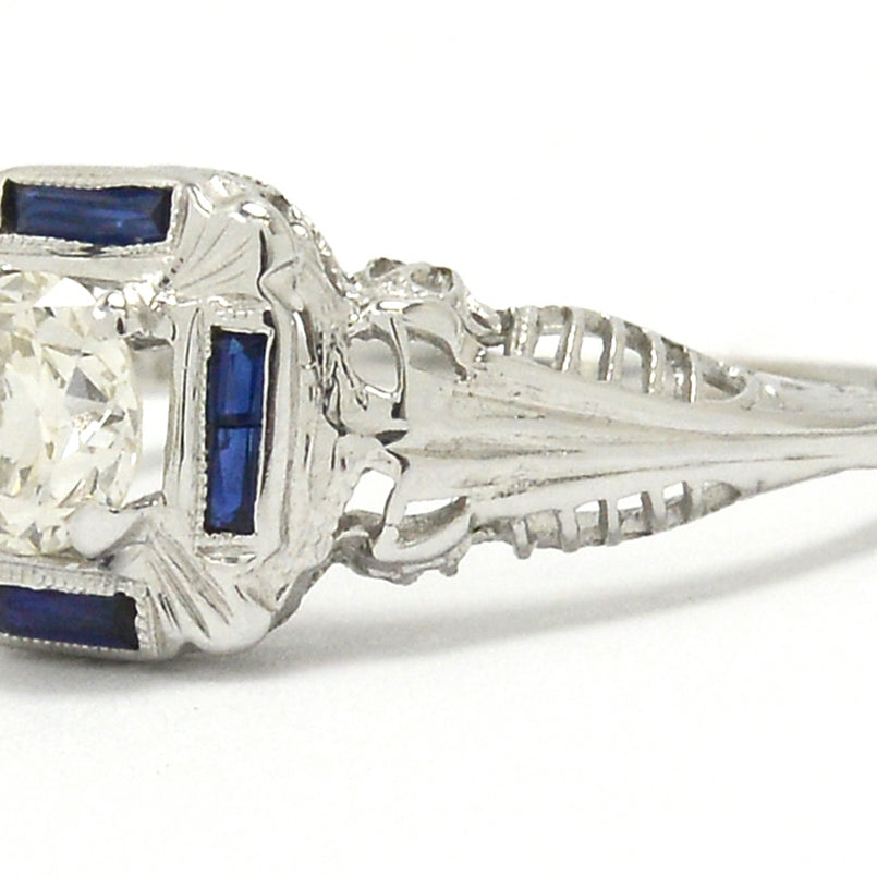 Square Engagement Ring
