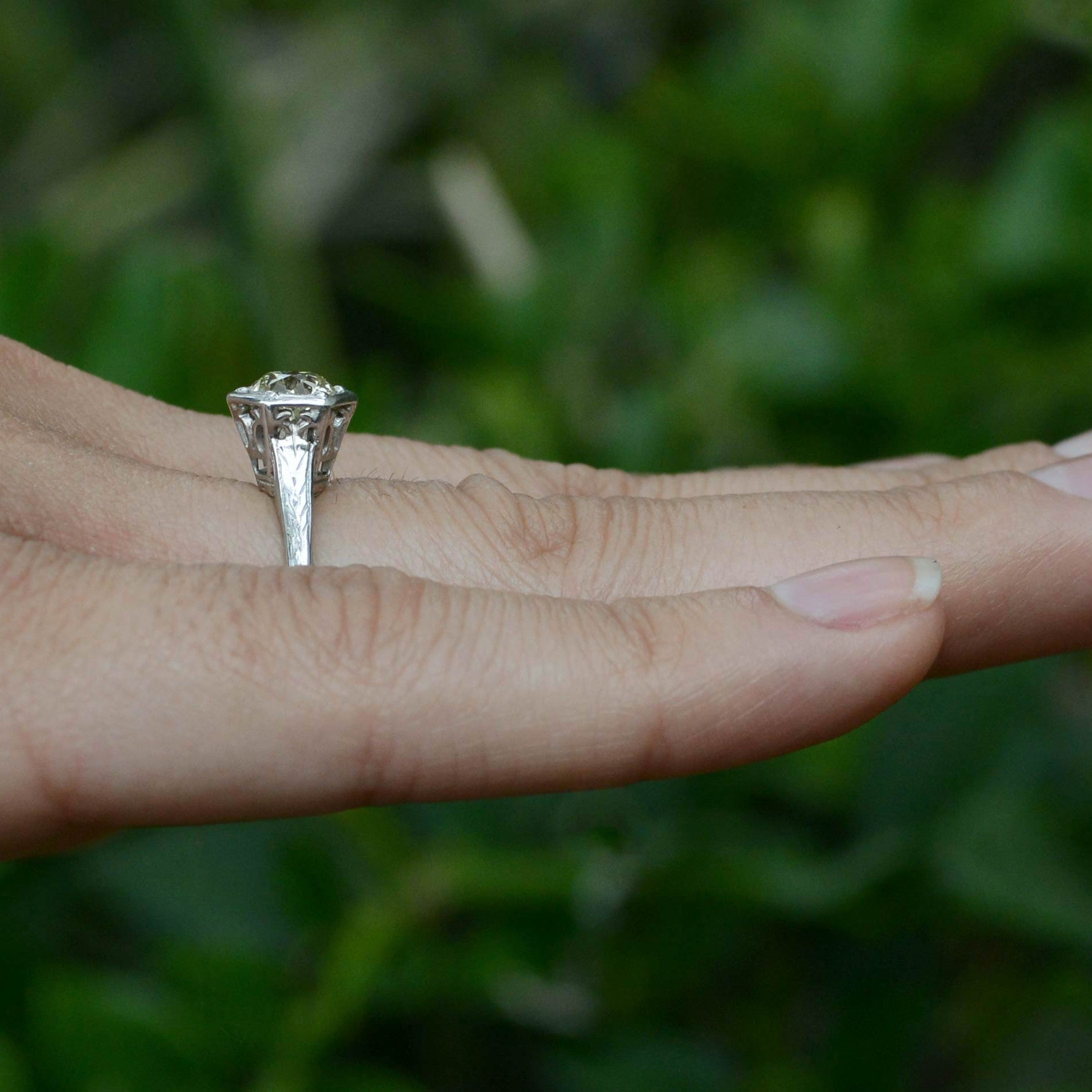 Solitaire Engagement Ring