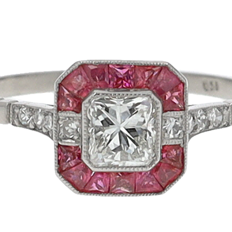 Ruby Engagement Ring