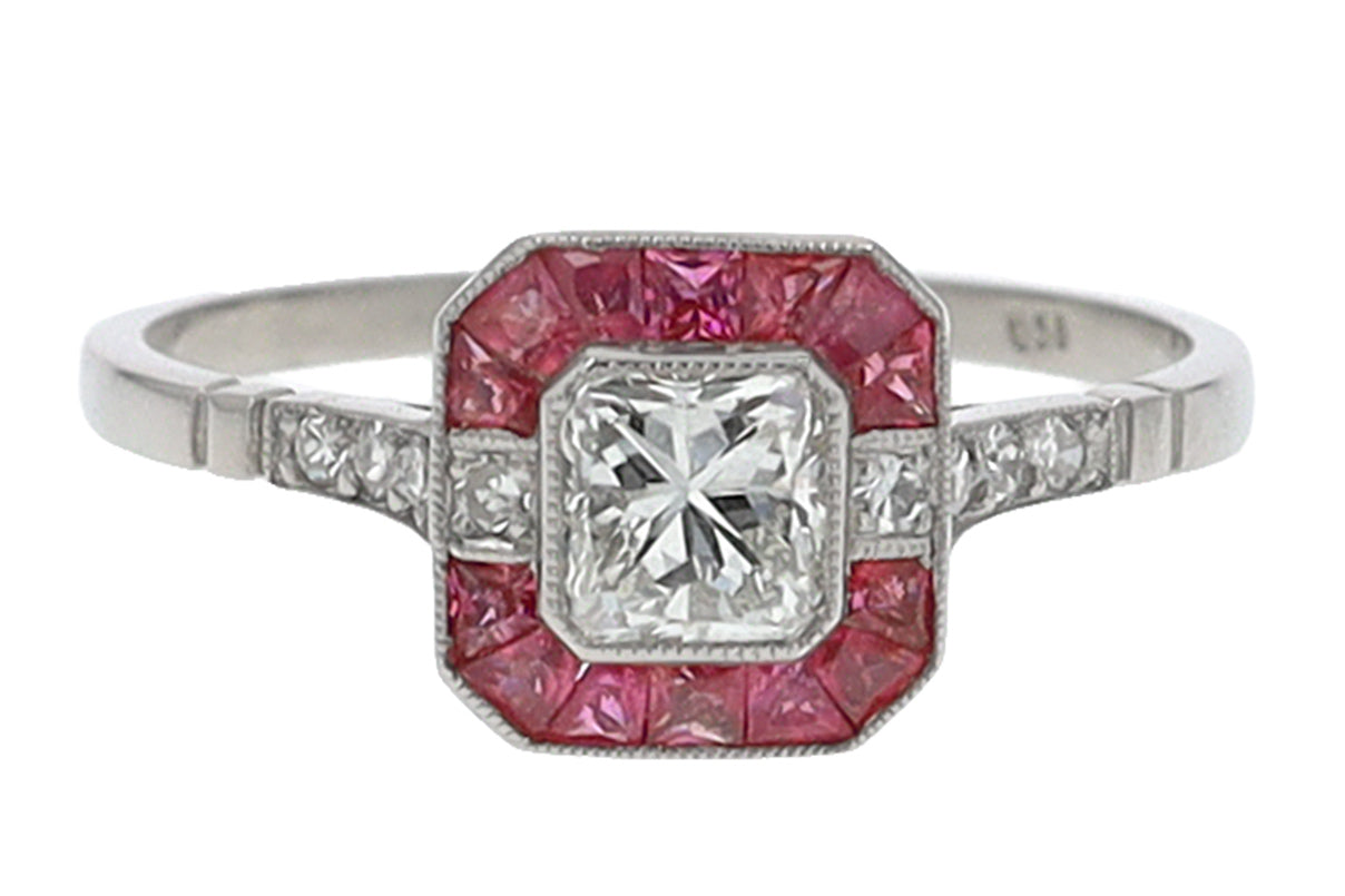 Ruby Engagement Ring