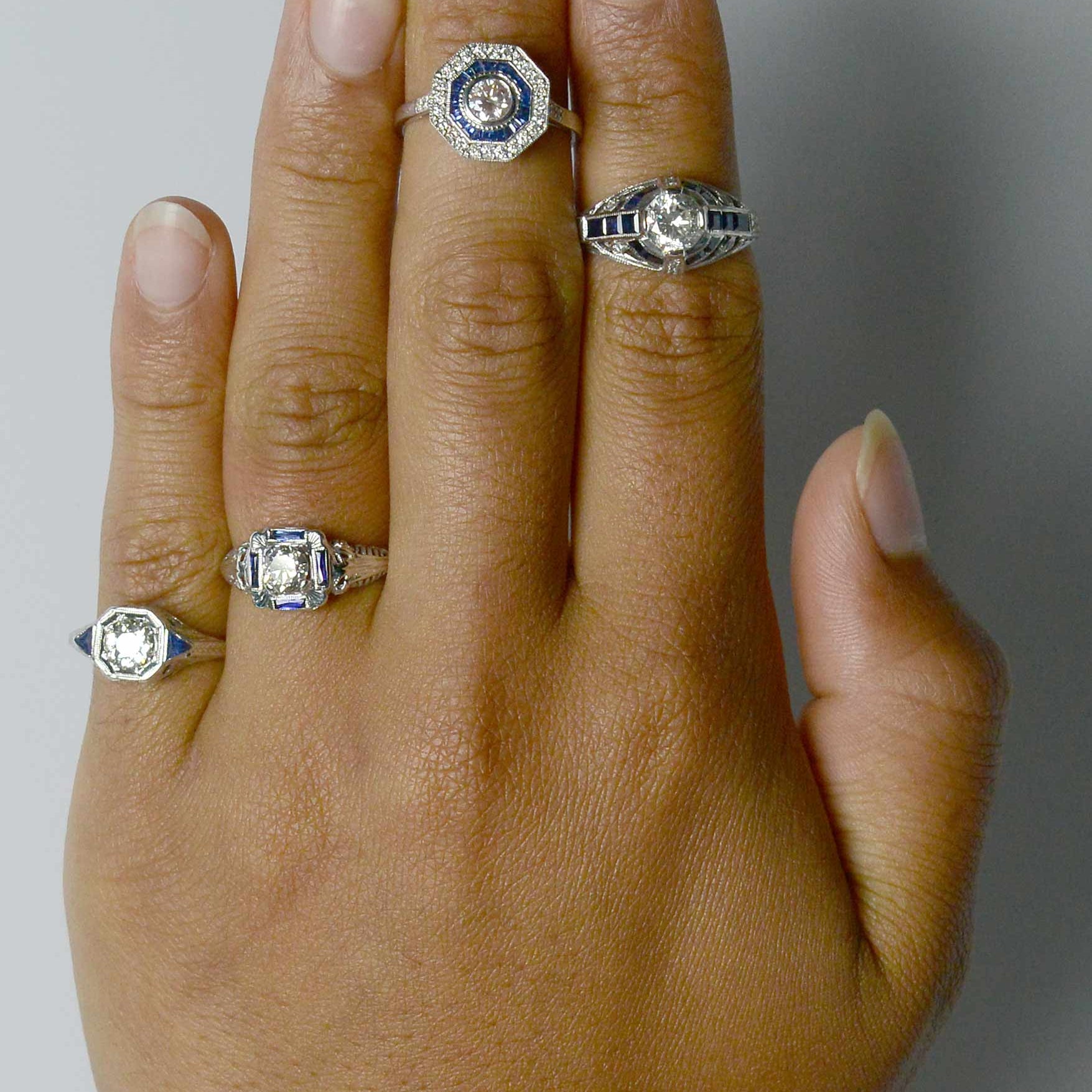 Square Engagement Ring