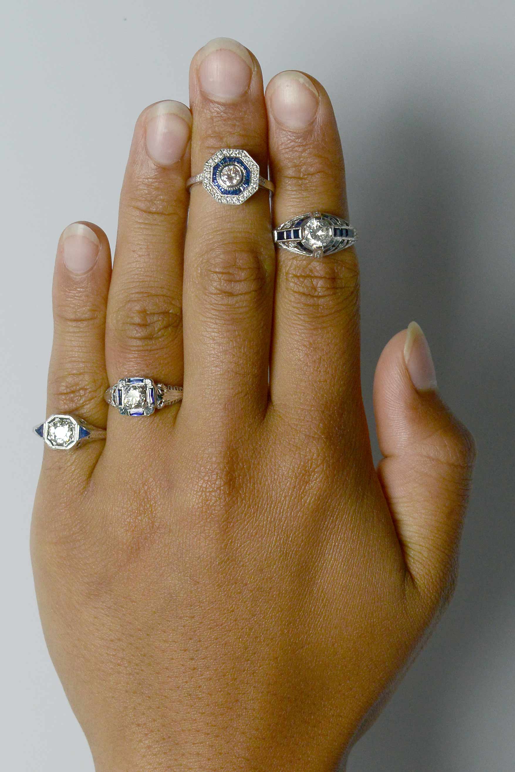 Square Engagement Ring