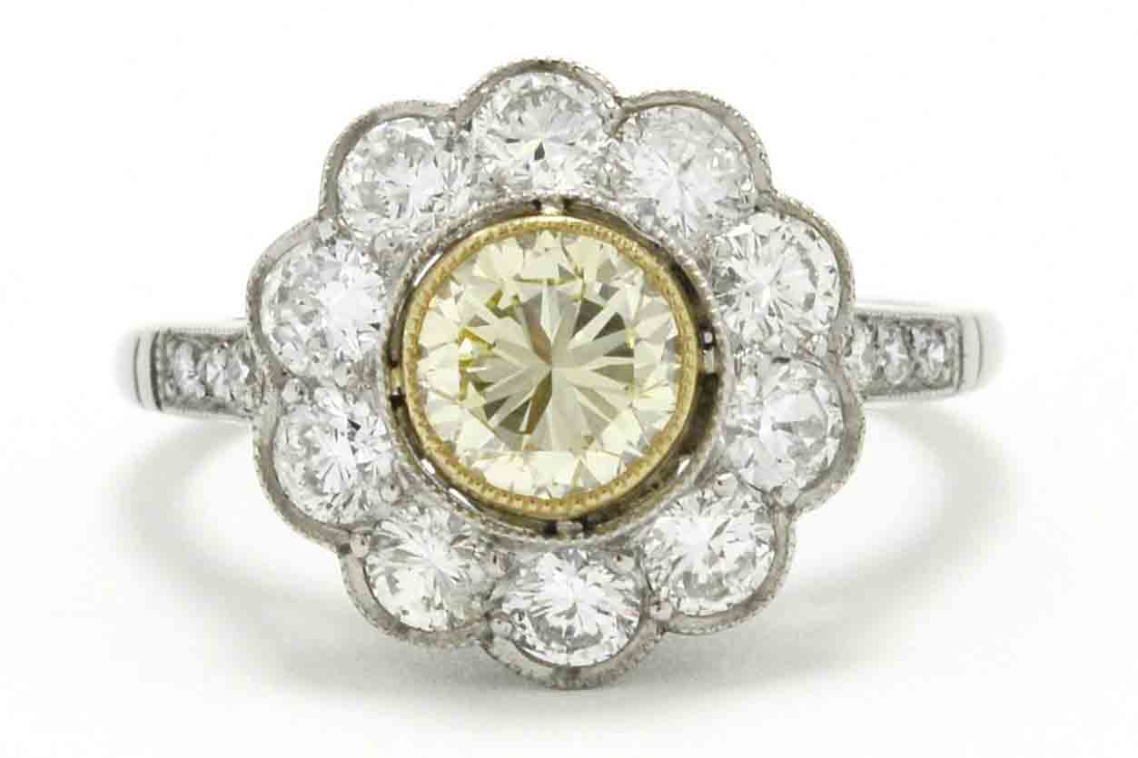 Art Deco Engagement Ring