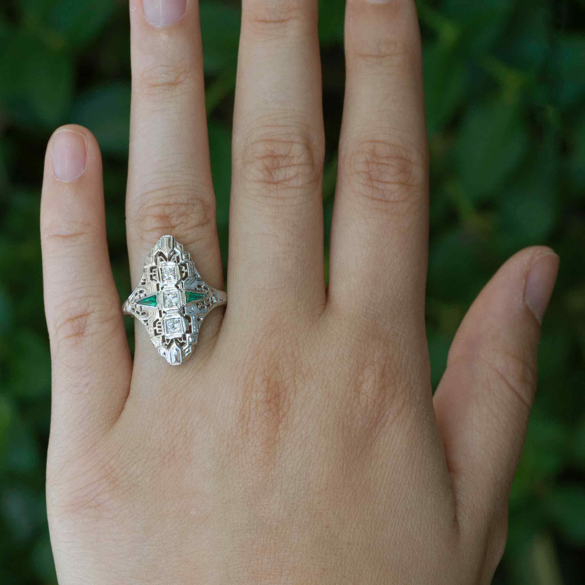 Diamond Cocktail Ring