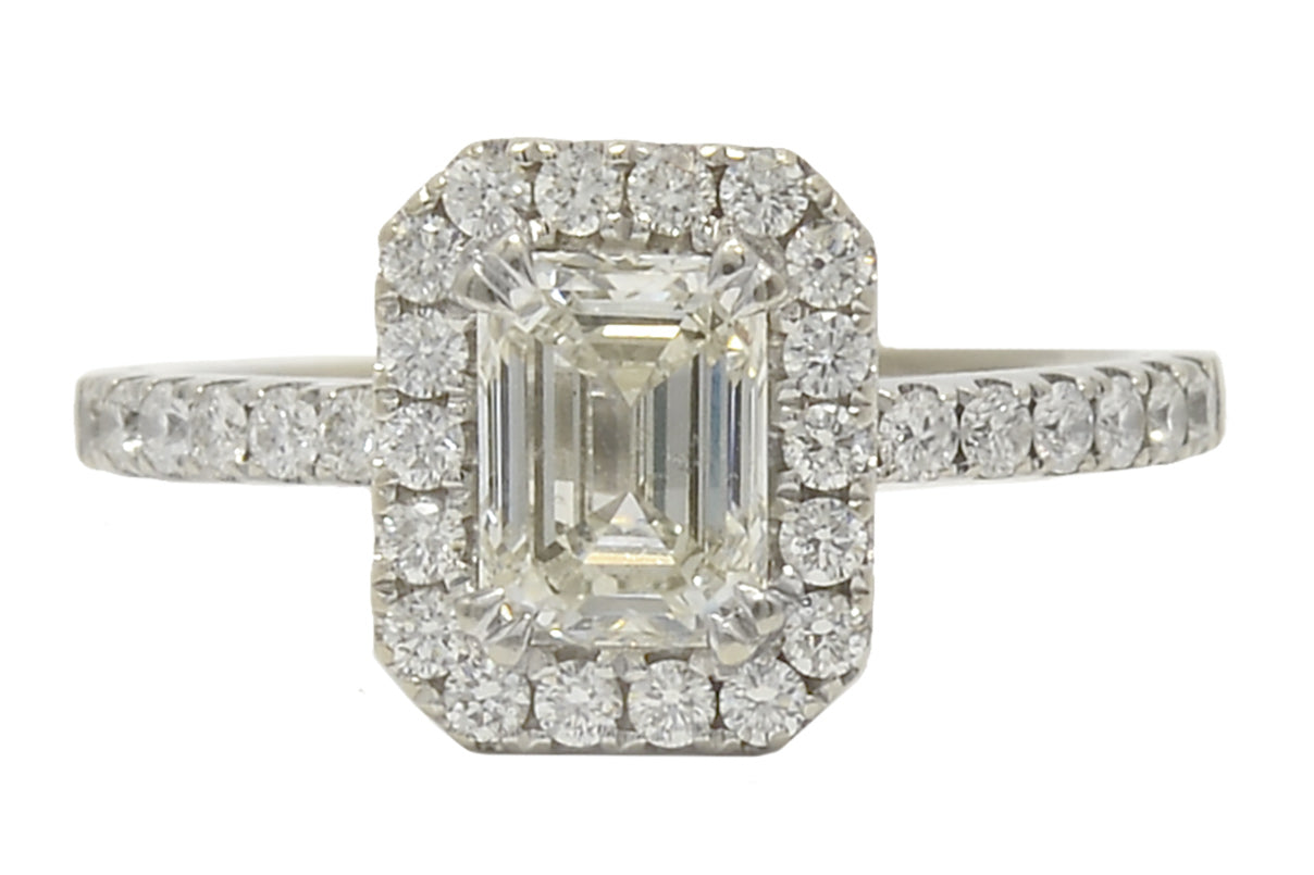 Emerald Cut Diamond Ring