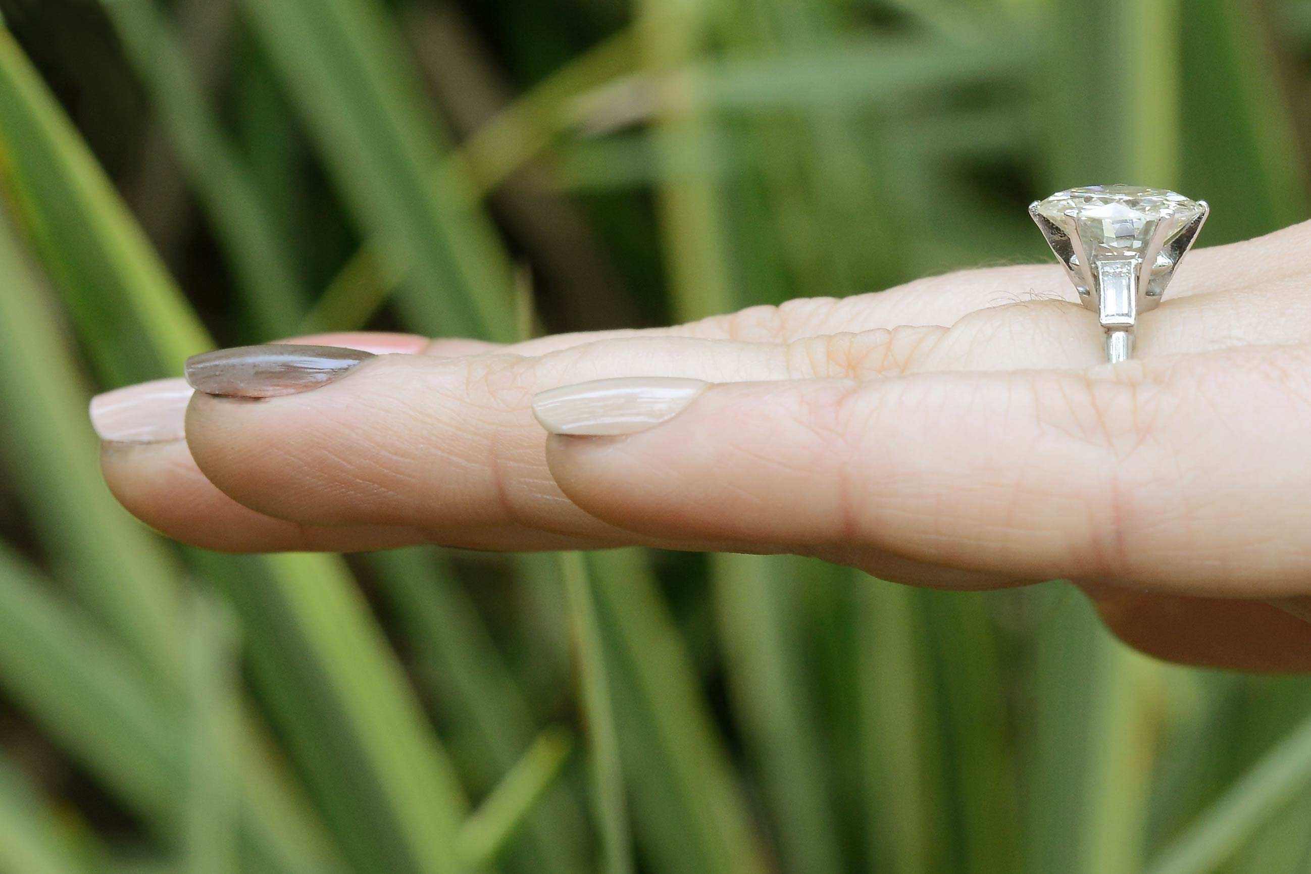 Certified Diamond Engagement Ring