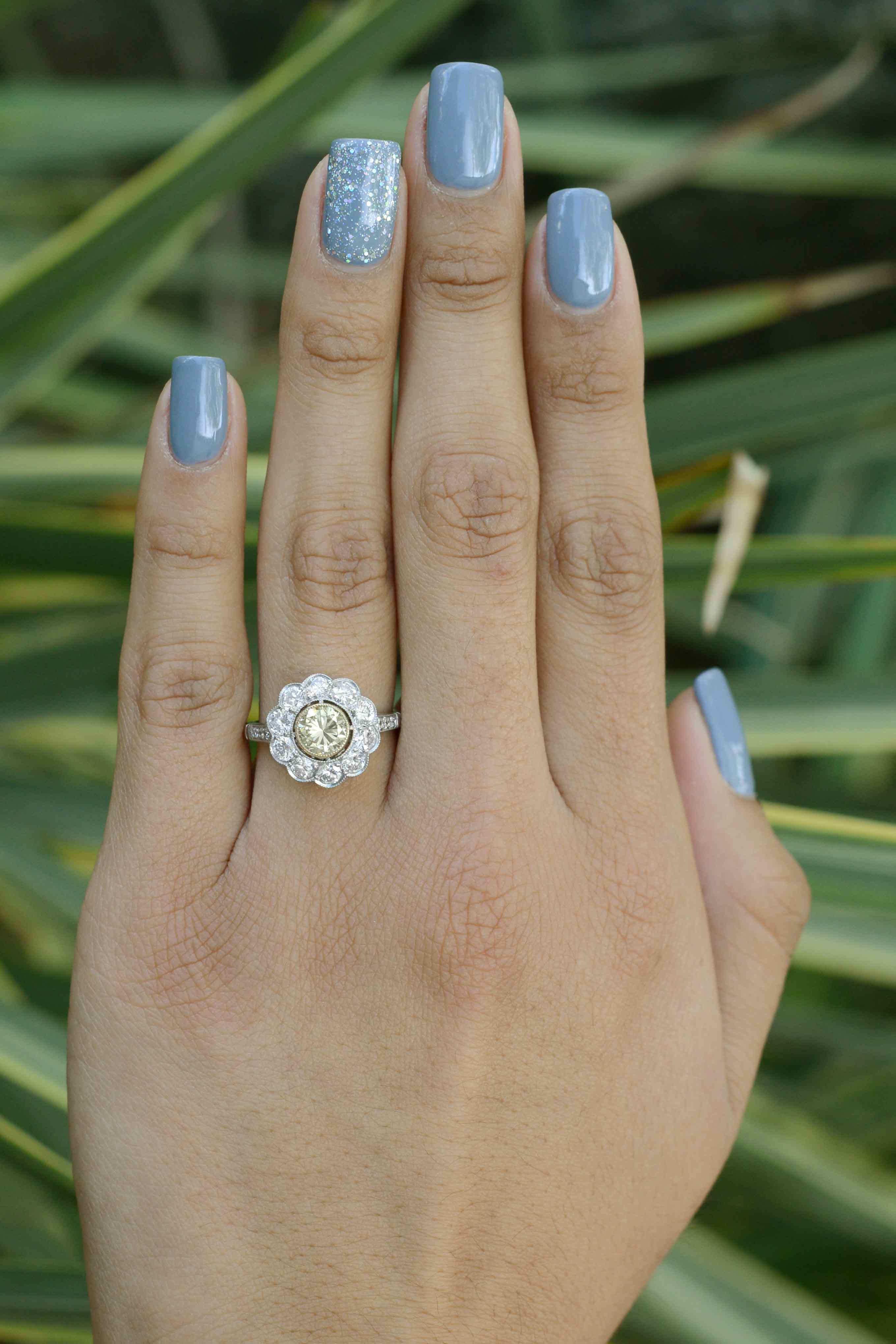 Art Deco Engagement Ring