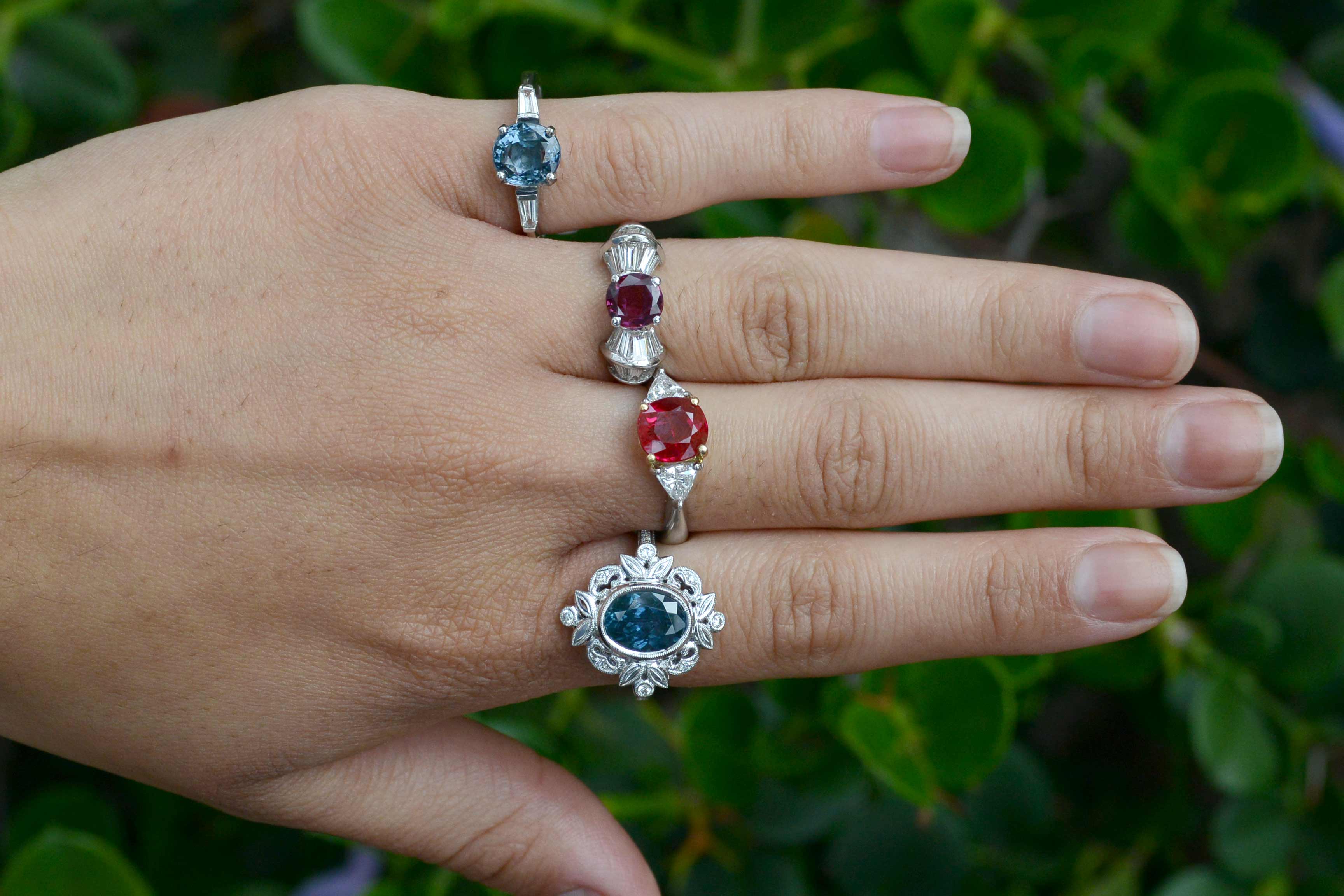 Ruby Engagement Ring