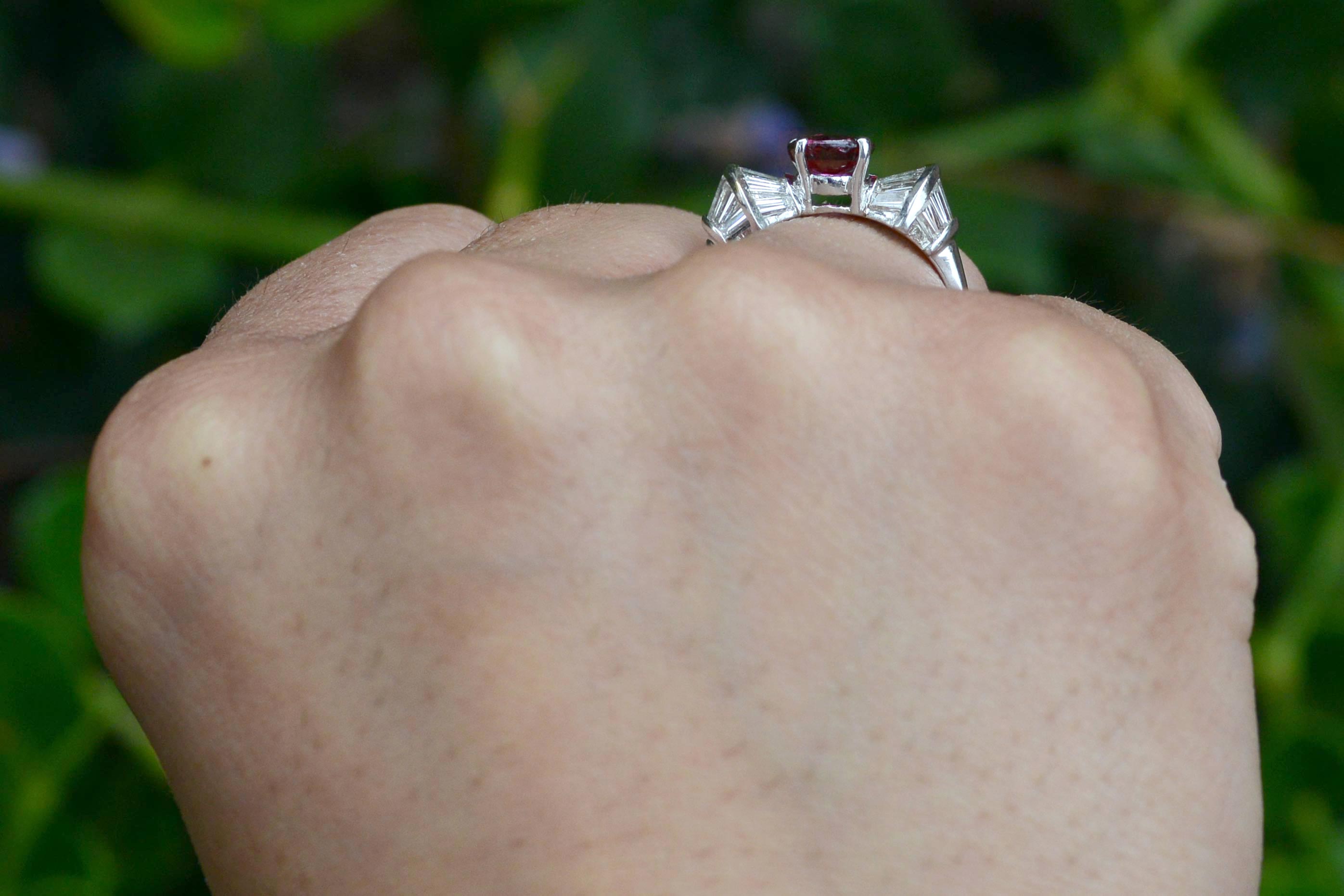 Ruby Engagement Ring