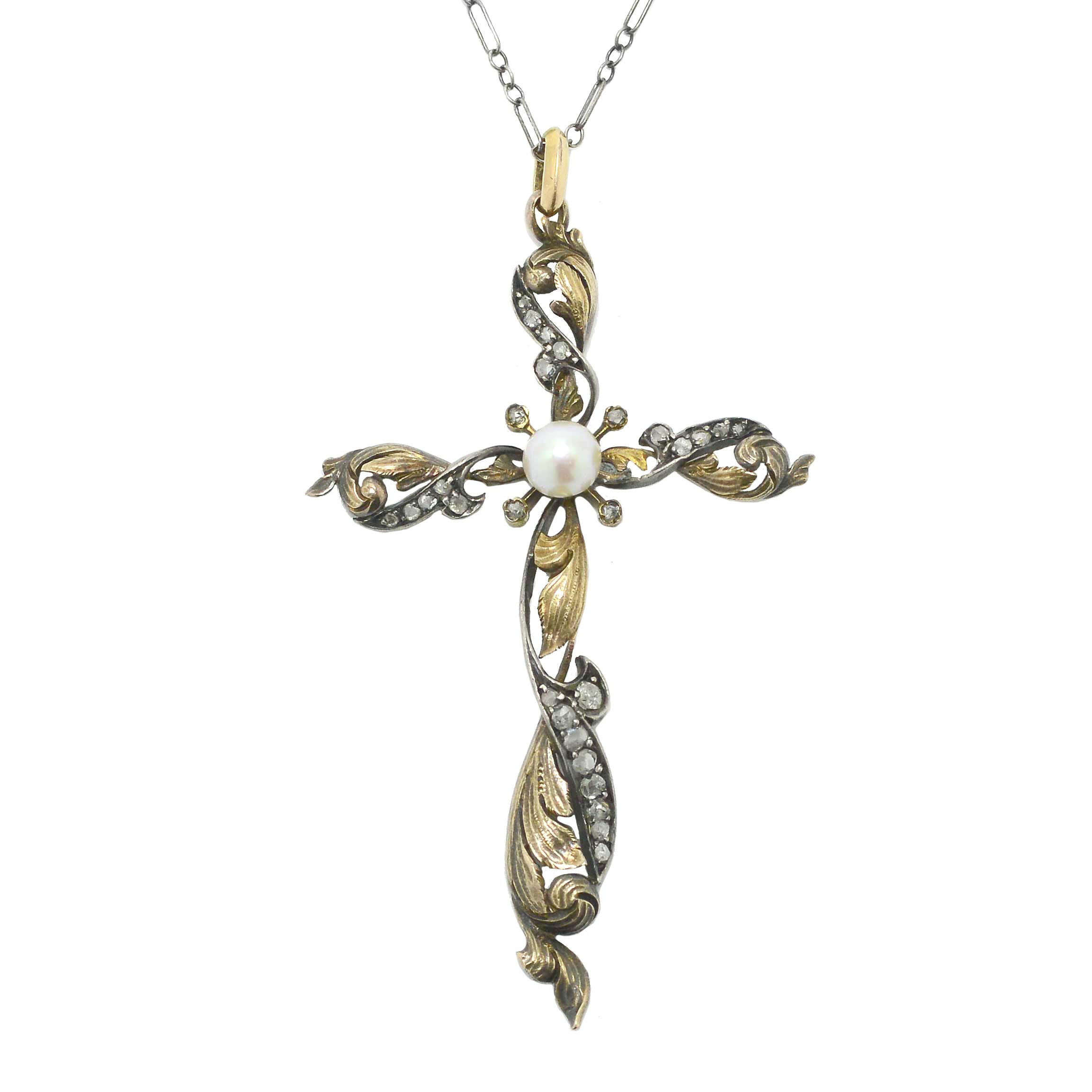 Gold Cross Necklace