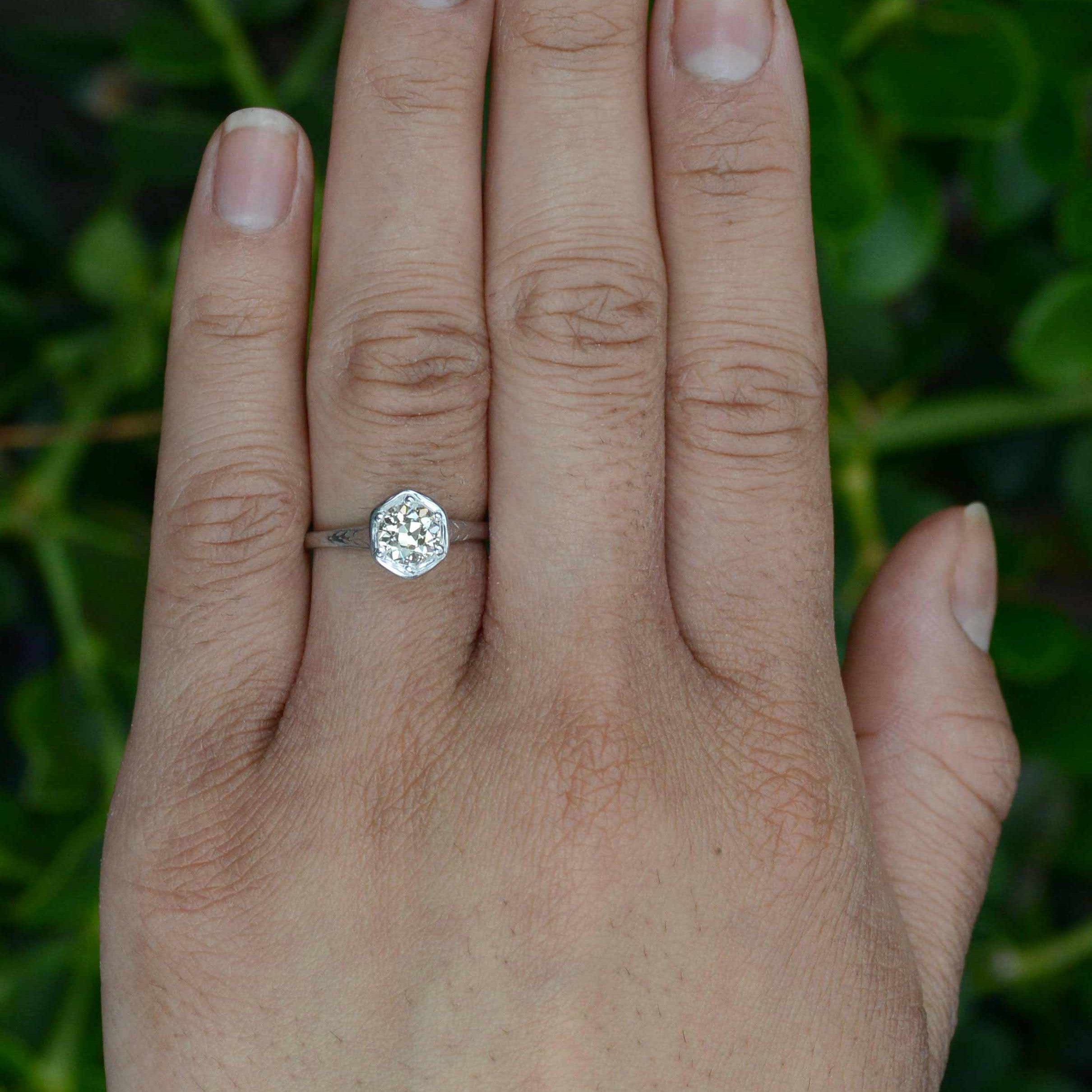 Solitaire Engagement Ring