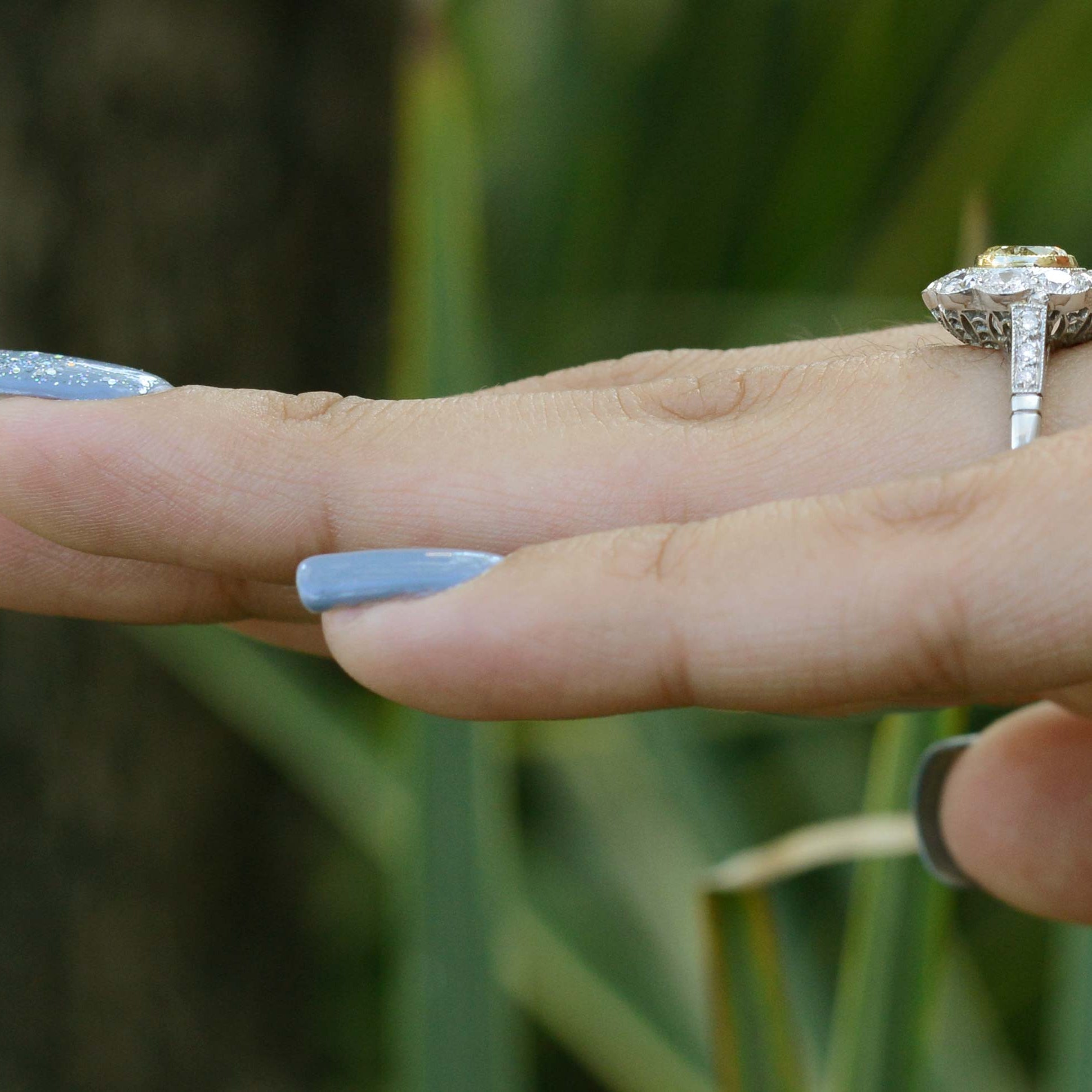 Art Deco Engagement Ring