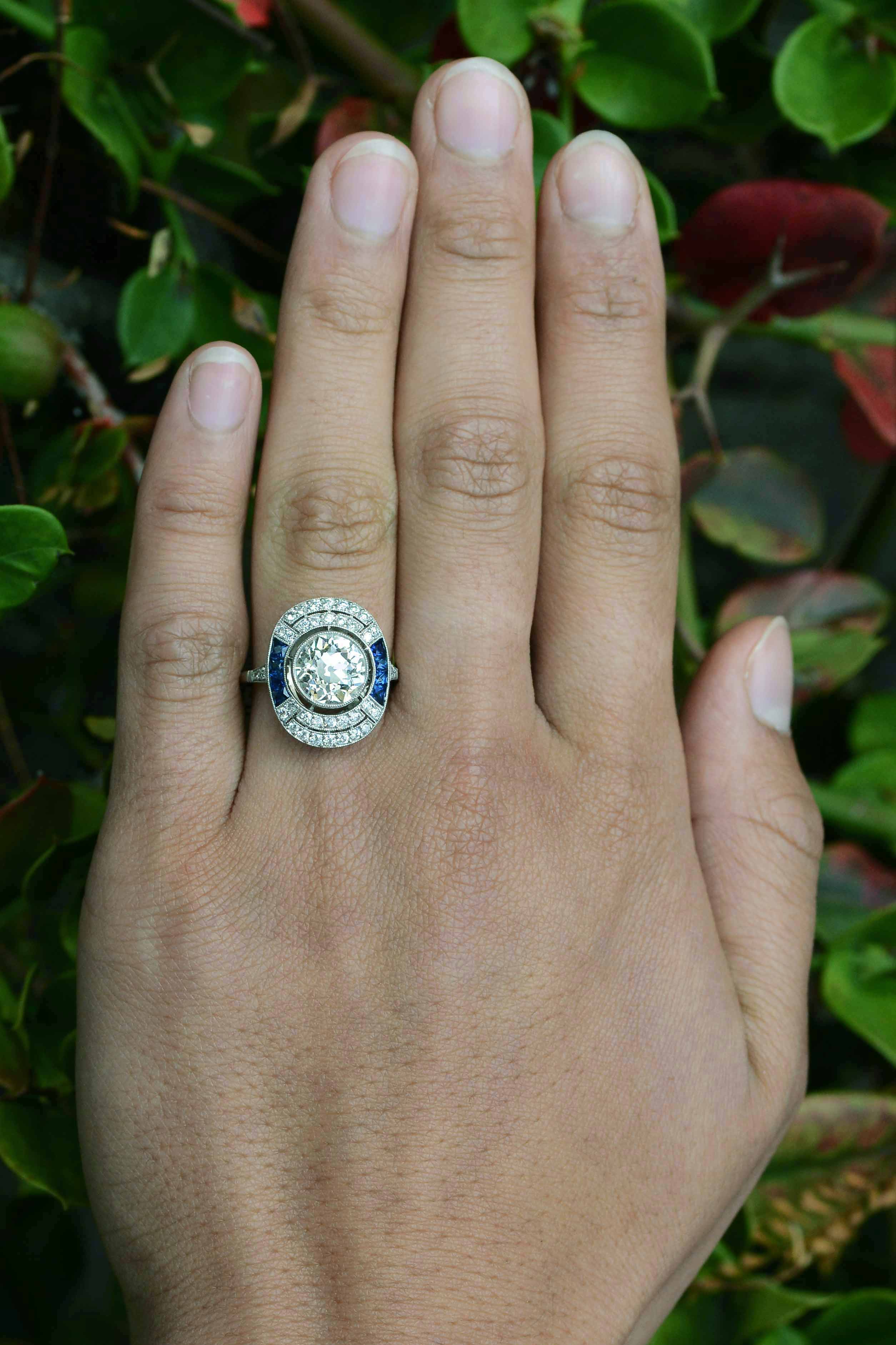 Art Deco revival bridal jewelry.