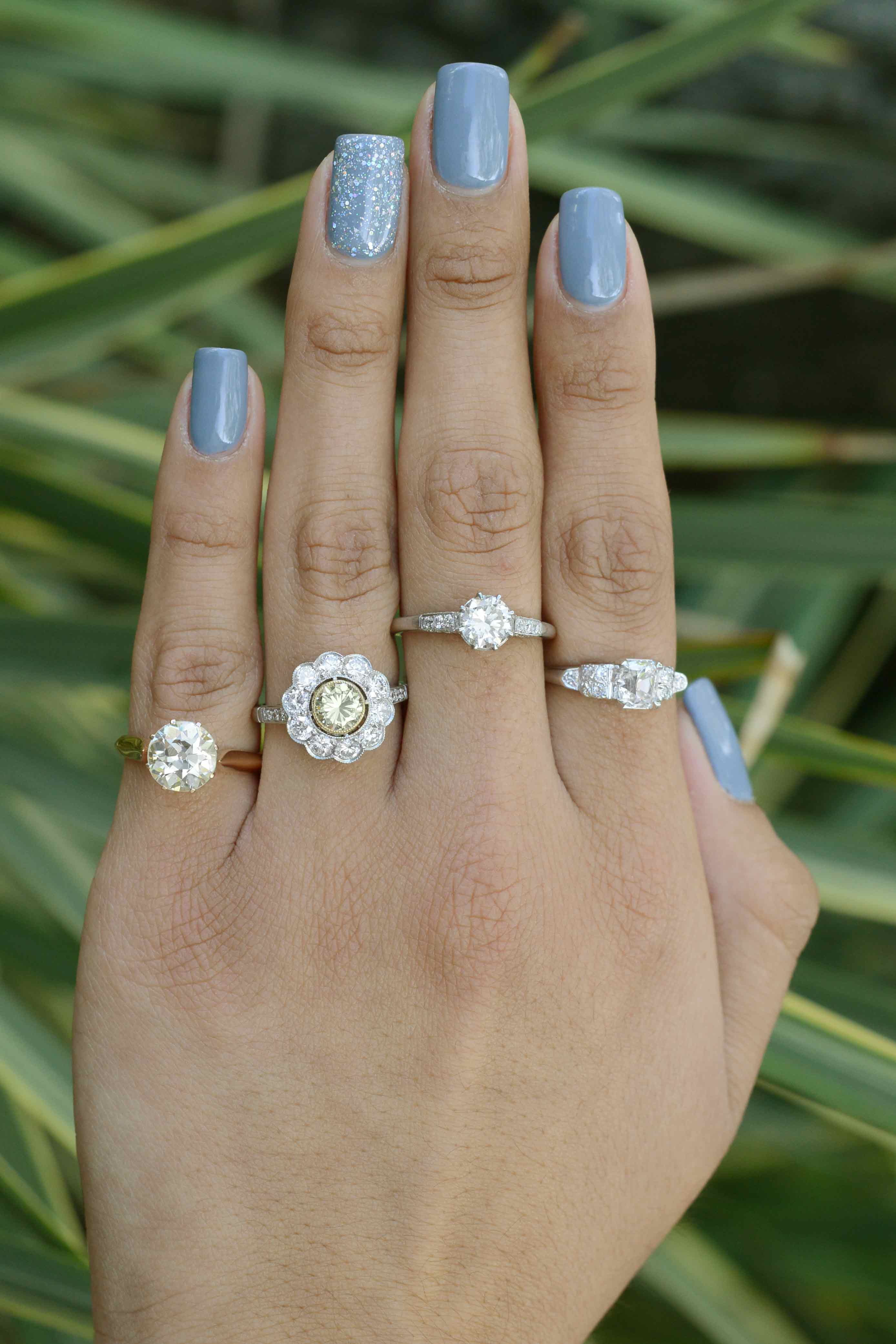 Art Deco Engagement Ring