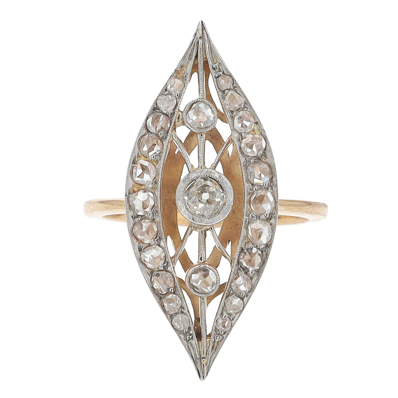 Filigree Diamond Ring
