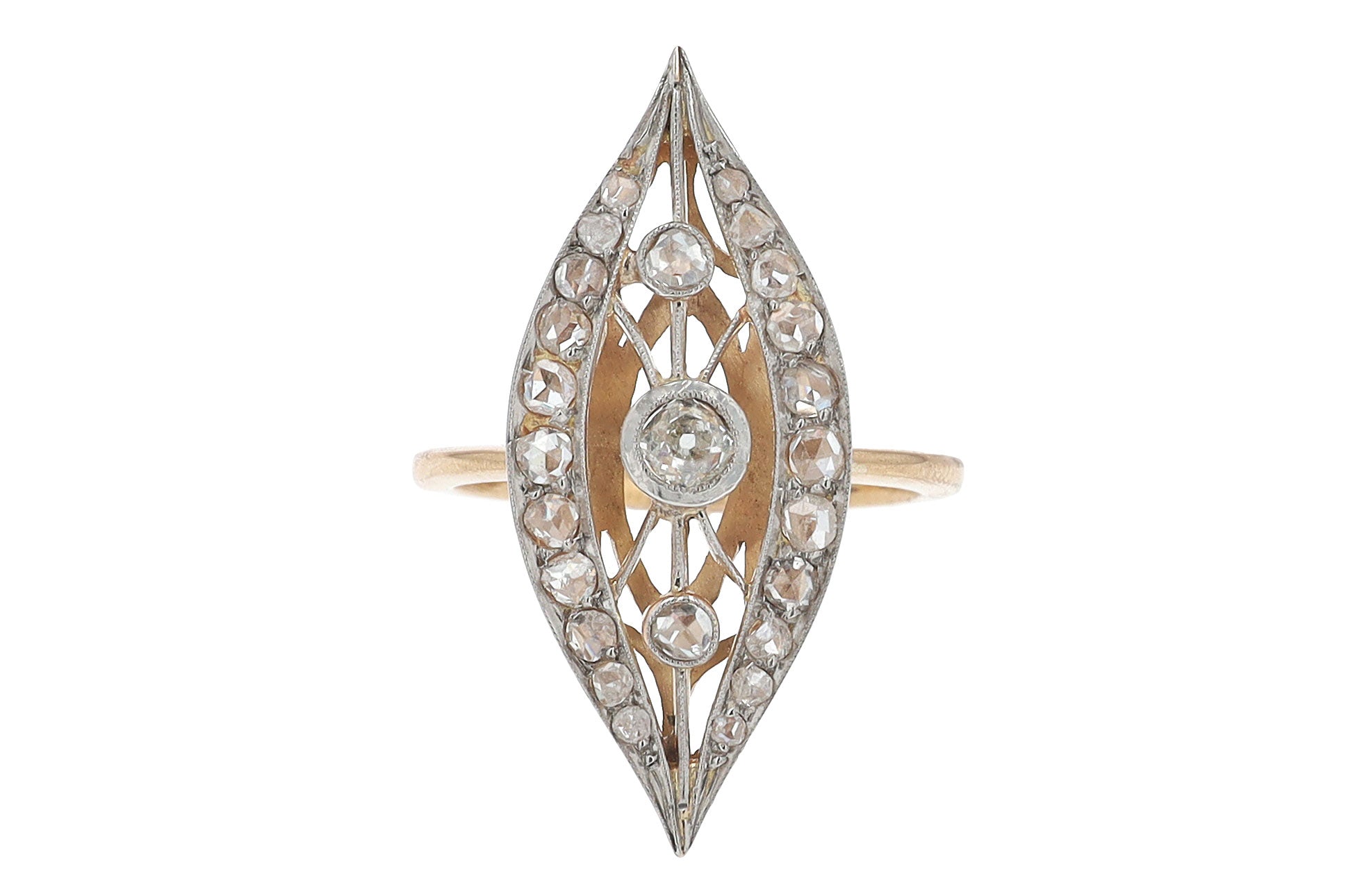 Filigree Diamond Ring