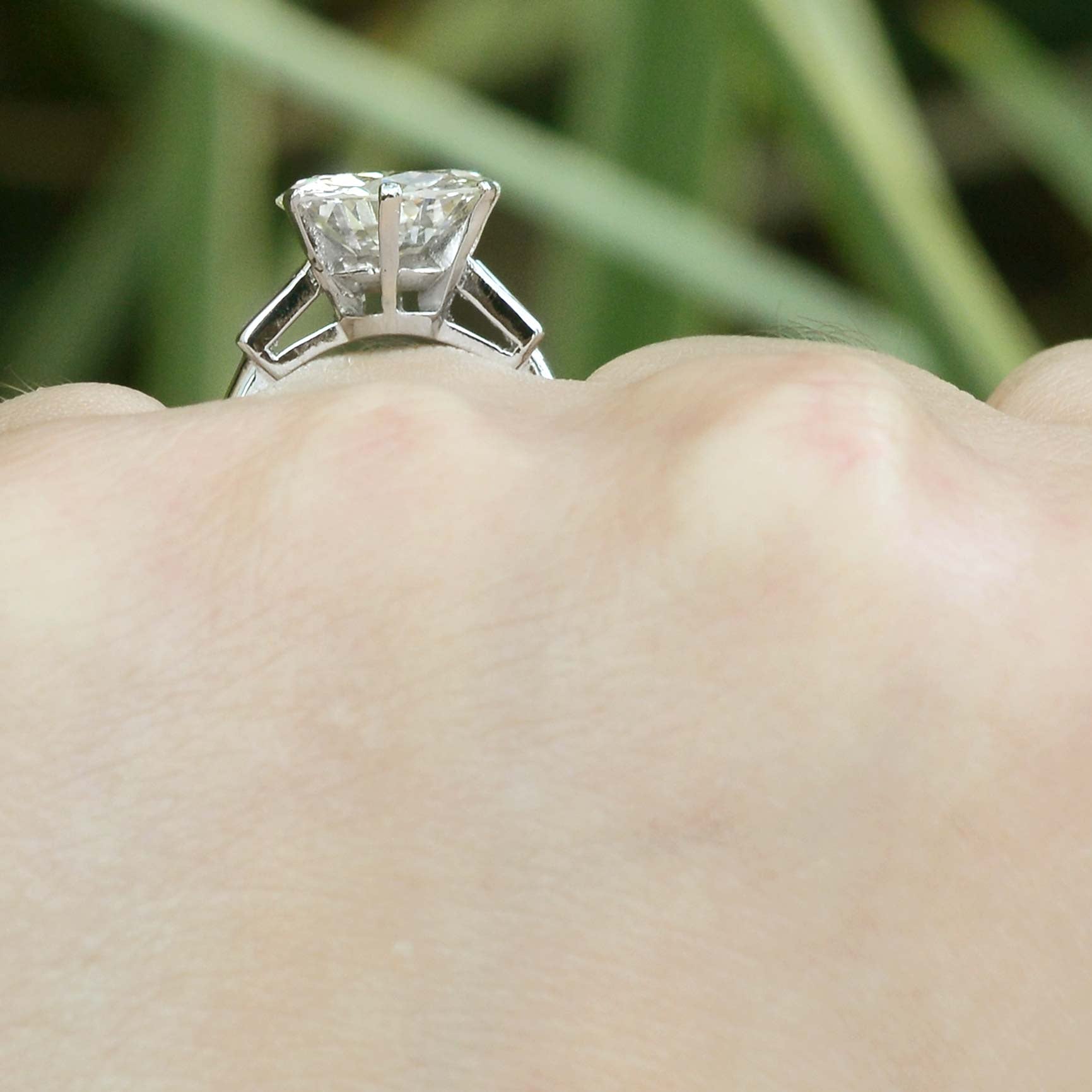 Certified Diamond Engagement Ring