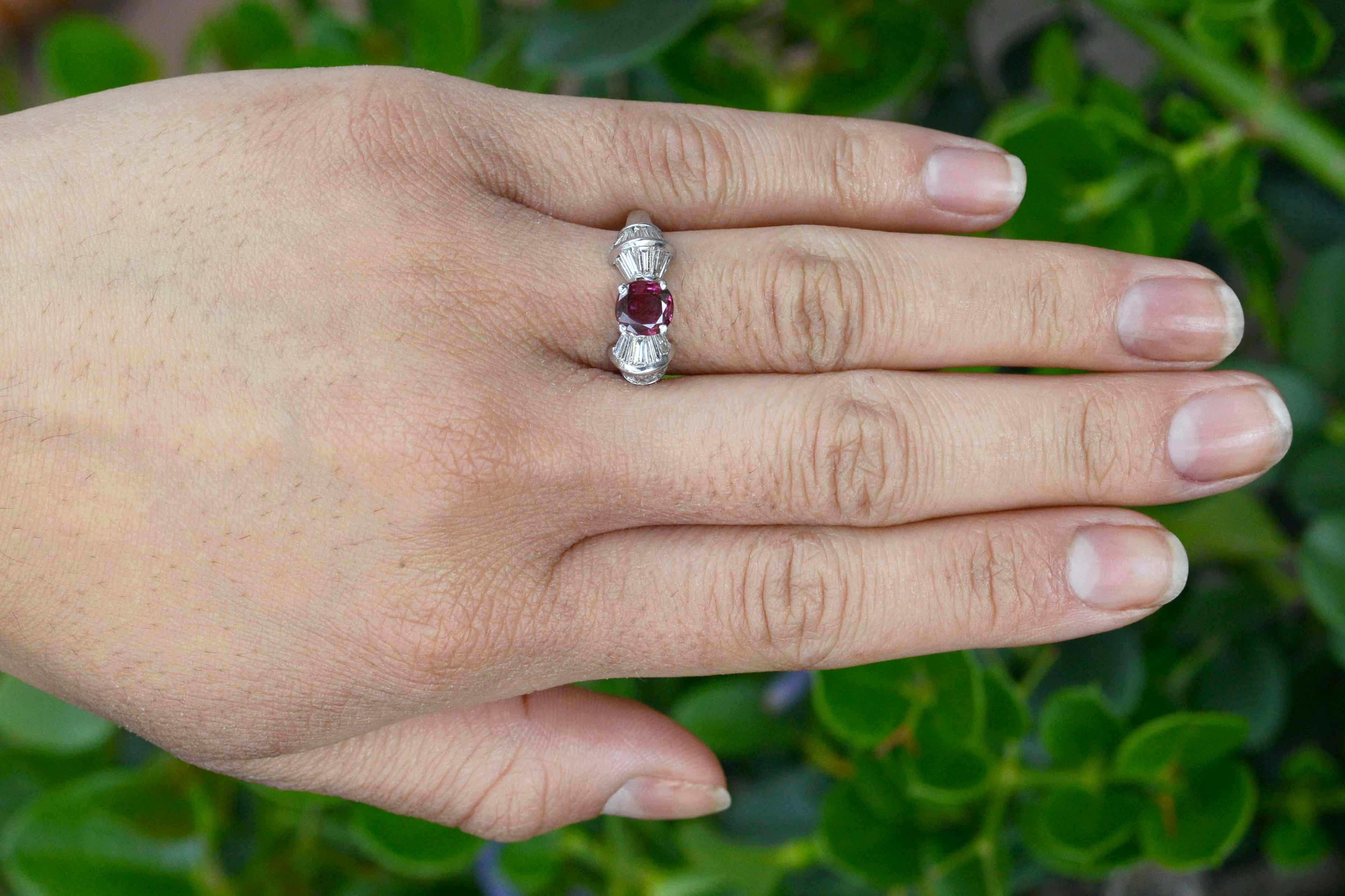 Ruby Engagement Ring