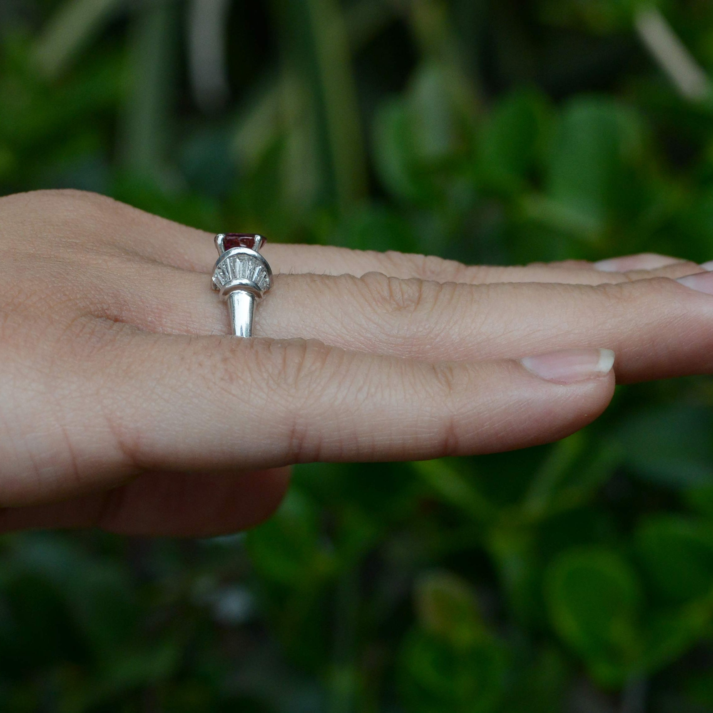 Ruby Engagement Ring