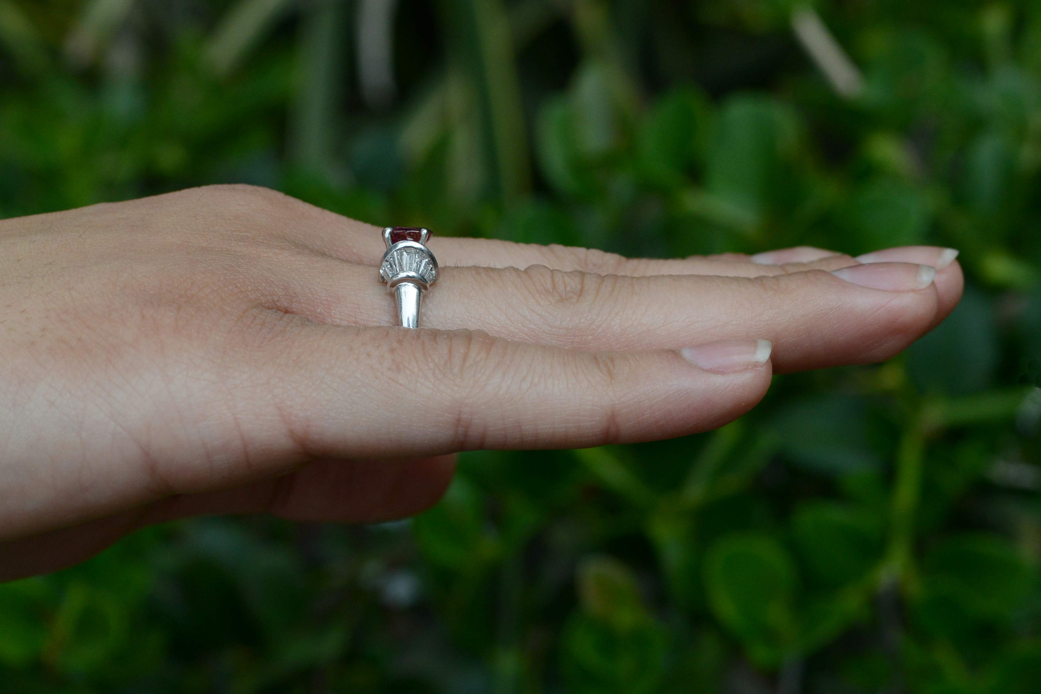 Ruby Engagement Ring