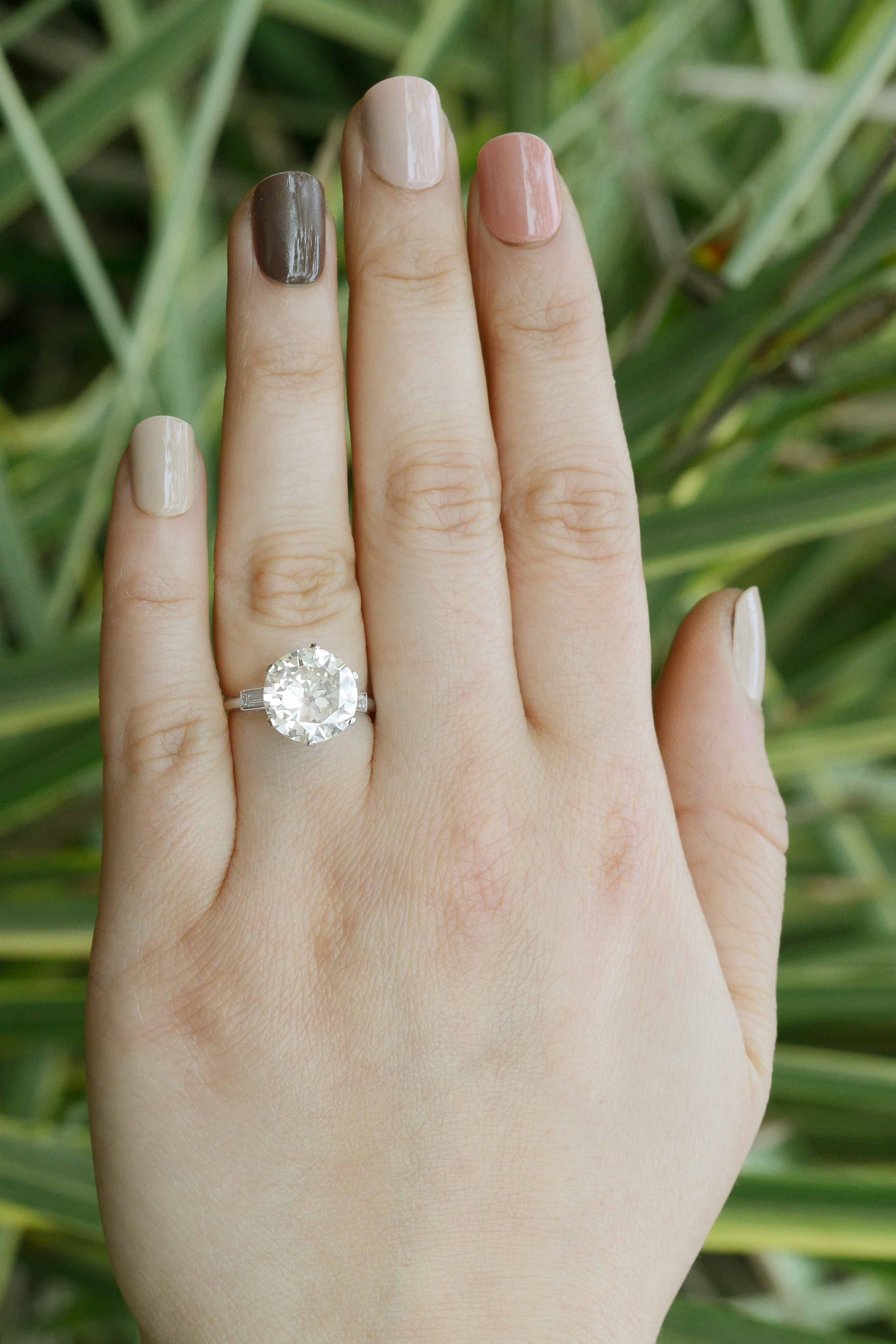 Certified Diamond Engagement Ring