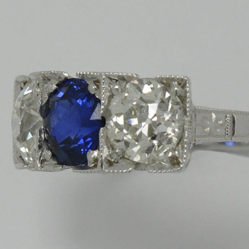 Sapphire Engagement Ring