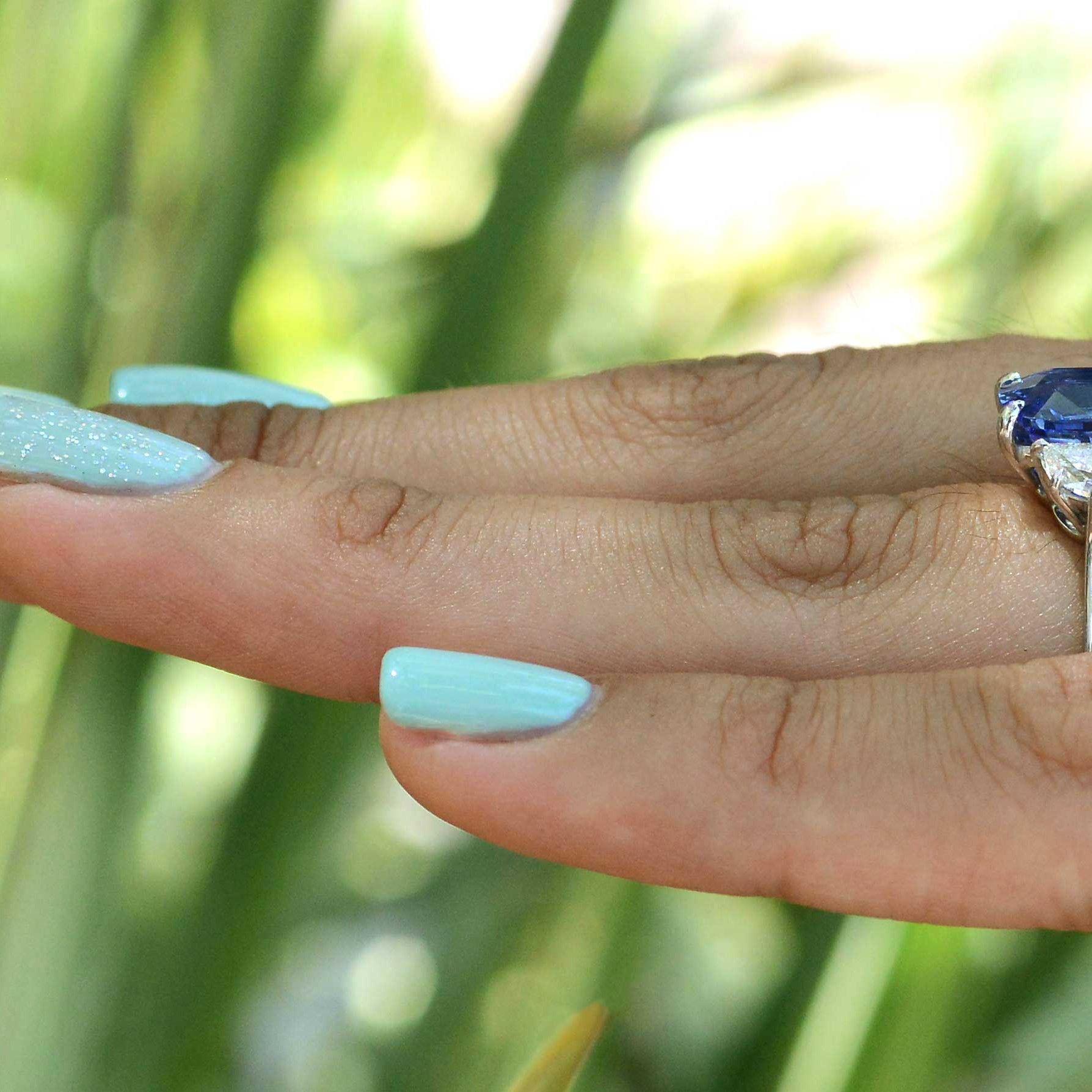 Sapphire Womens Ring