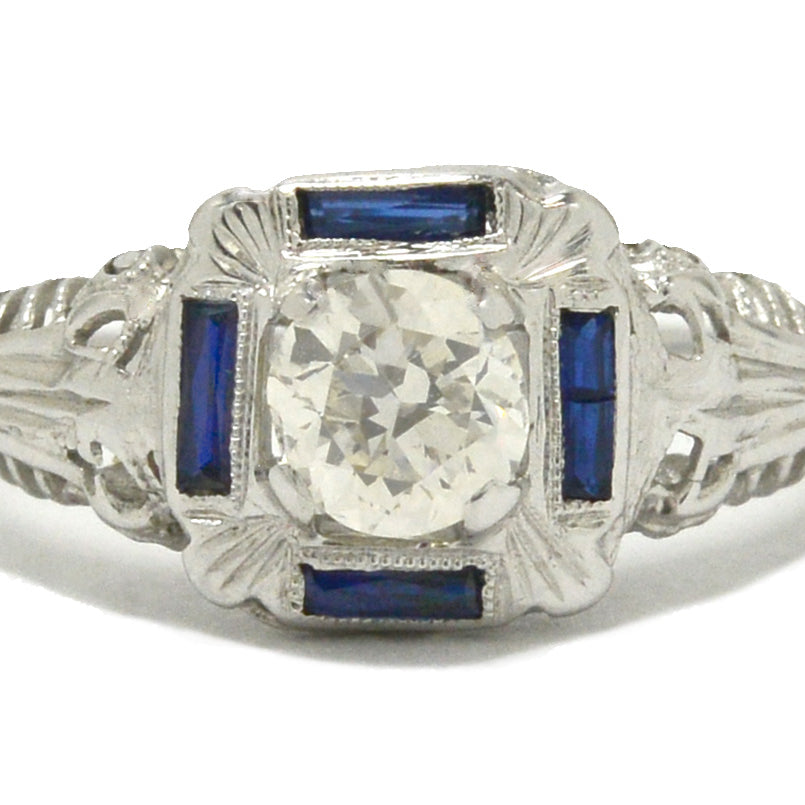 Square Engagement Ring