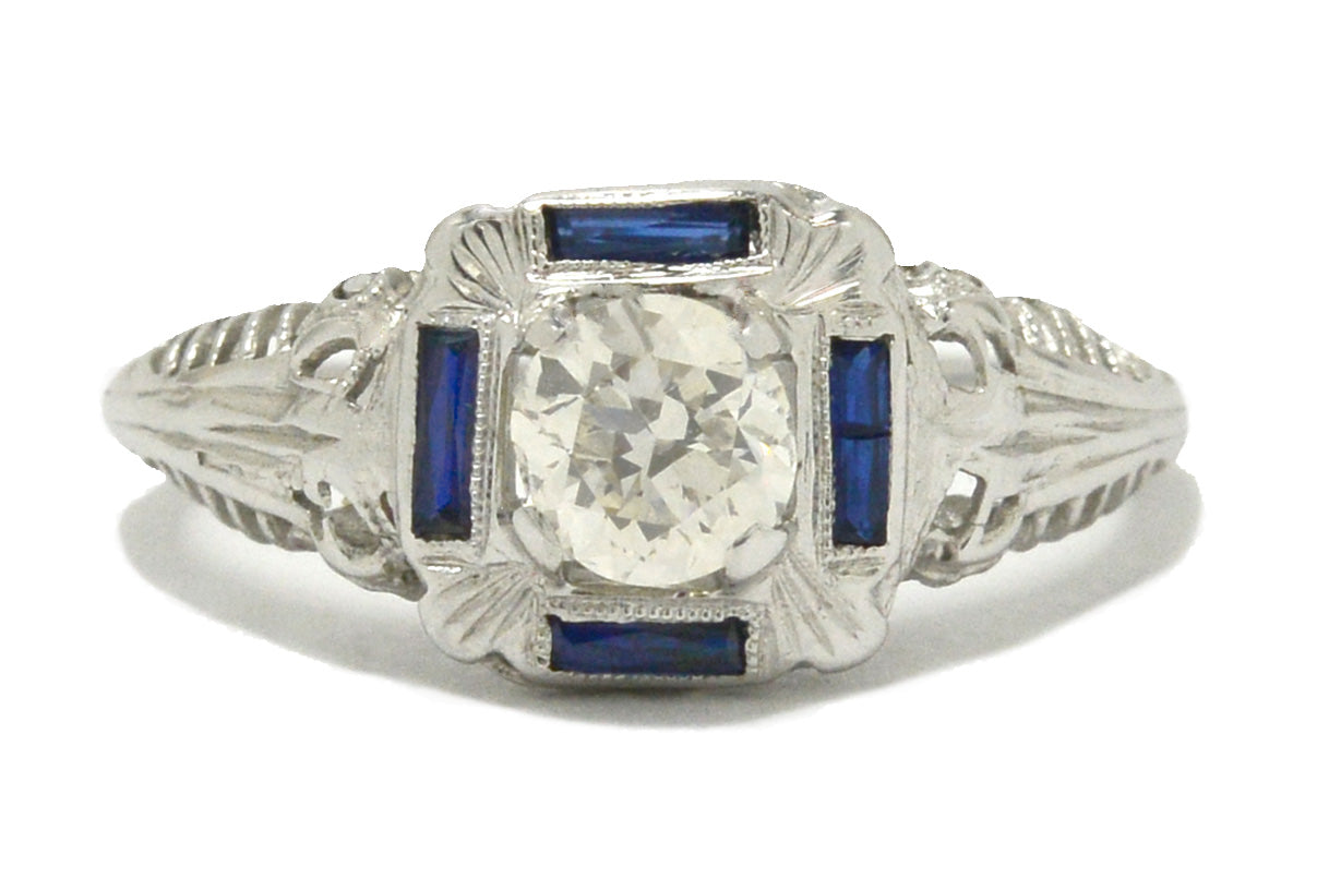 Square Engagement Ring
