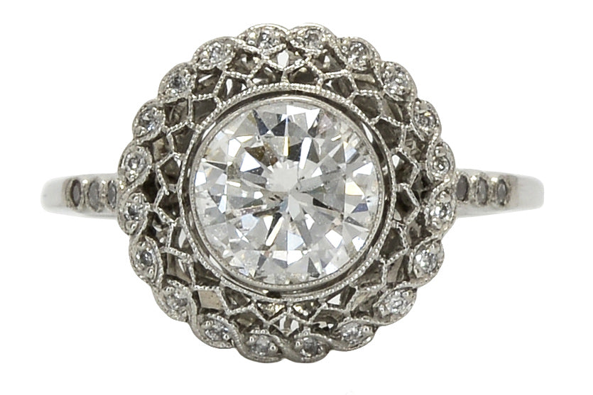 1 Carat Solitaire Diamond Ring