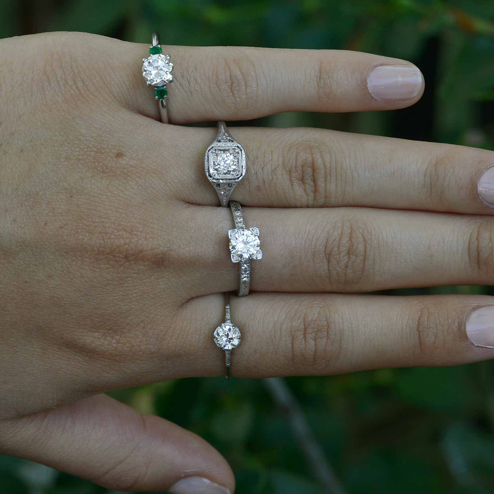 Solitaire Engagent Ring