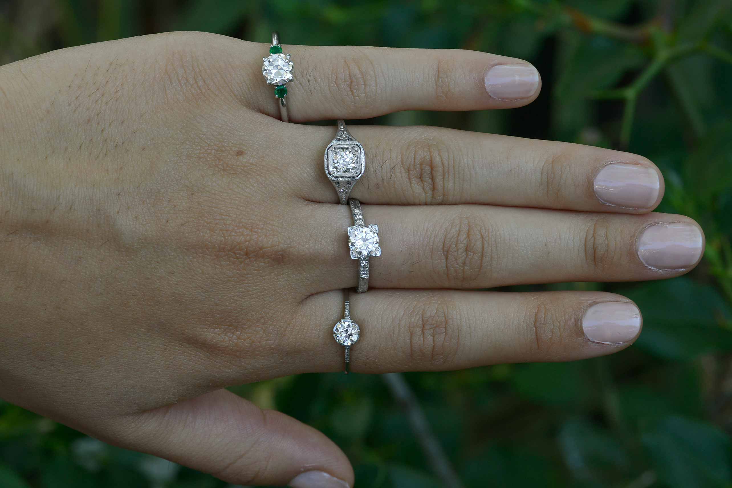 Solitaire Engagent Ring