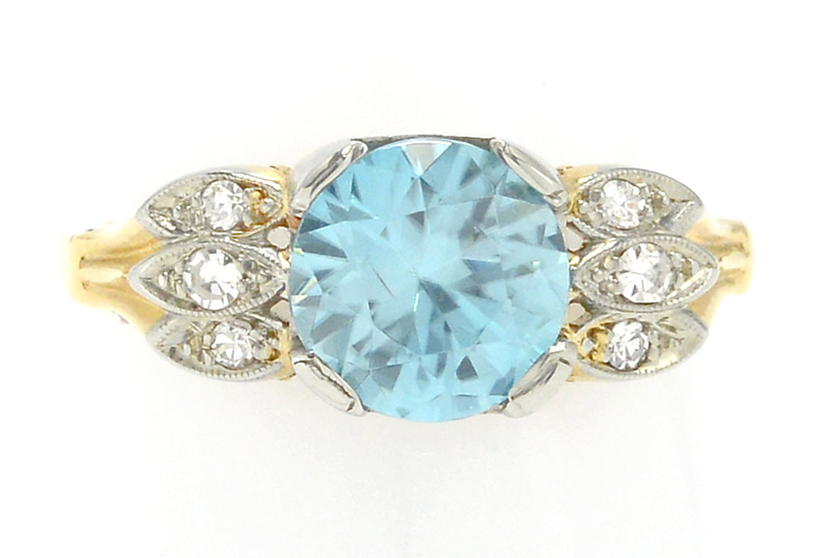 Zircon Engagement Ring