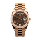 18k Rose Gold Rolex Day-Date 40mm Watch #228235