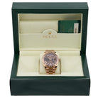 18k Rose Gold Rolex Day-Date 40mm Watch #228235