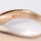 Kabana Onyx & Mother of Pearl Diamond Wavy Wedding Band