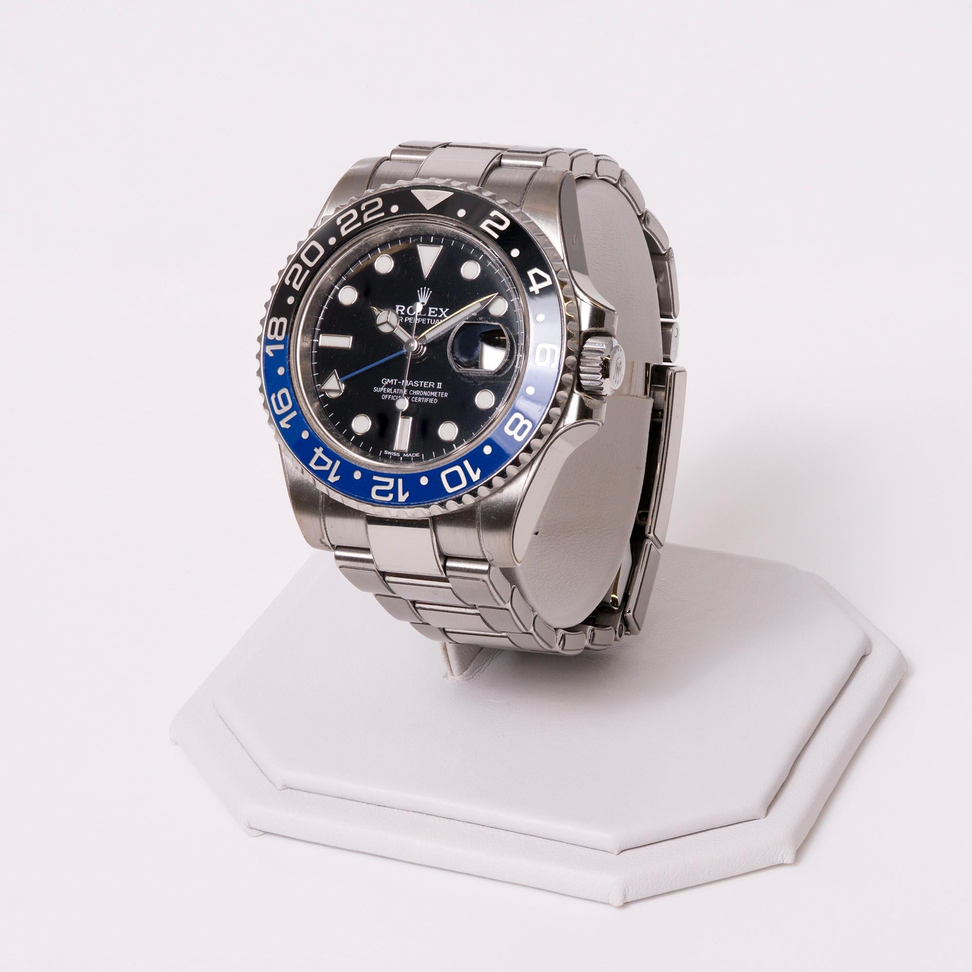 Rolex GMT-Master II Batman Ref. 116710 Full Set 2017