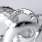 Estate Pomellato Brera Ring Wide White Gold Diamond Band