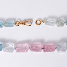 435 Carat Multi Color Raw Aquamarine Specimen Bead Strand