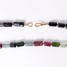 240 Carats Multi Color Raw Tourmaline Bead Strand