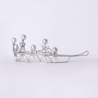 Antique Belle Epoque Style 15 Carat Diamond Pearl and Platinum Tiara