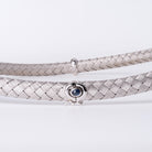 Roberto Coin 18k White Gold Silk Collection Diamond Choker Necklace