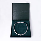 Roberto Coin 18k White Gold Silk Collection Diamond Choker Necklace