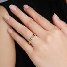 Tiffany & Co Paloma Picasso 18k Rose Gold Diamond Groove Band