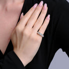 Vintage Cartier 1.35 Carat Diamond 18k Gold Tectonic Wedding Band, Size 49