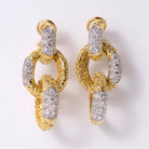 Van Cleef & Arpels Chevalerie Dramatic Diamond Drop Earrings Circa 1970s