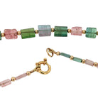 RDY 93 Carat Multi-Color Raw Tourmaline Beads Necklace