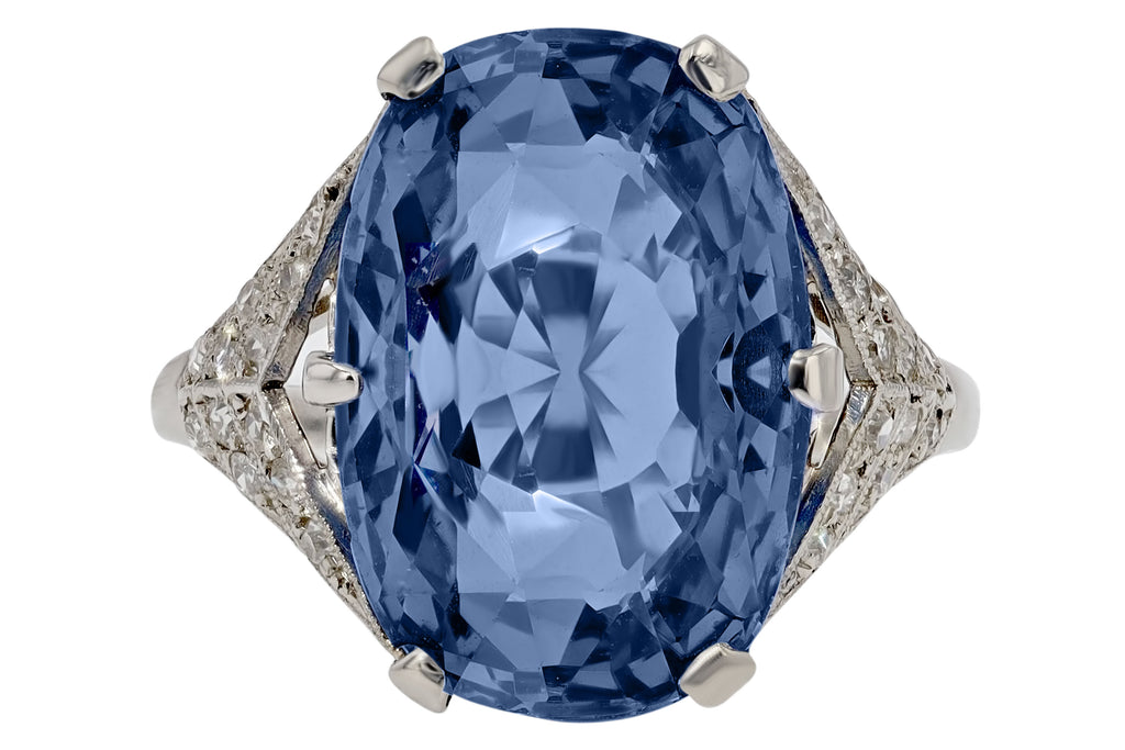 GIA Sapphire Ring