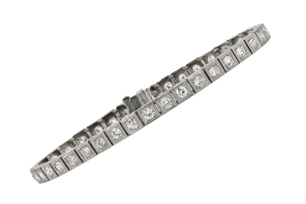 Art Deco Tennis Bracelet