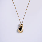 Vintage Elsa Peretti Tiffany & Co 18K Gold Bottle Jug Pendant Necklace